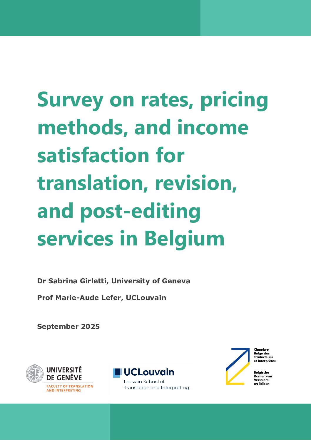 Image de présentation pour le document : BE Rates survey 2025