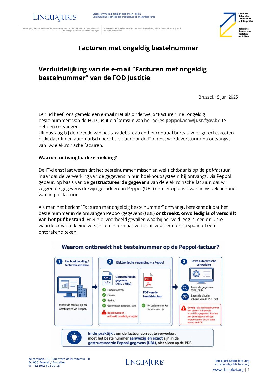 Image de présentation pour le document : Numéro de commande sur les factures Peppol