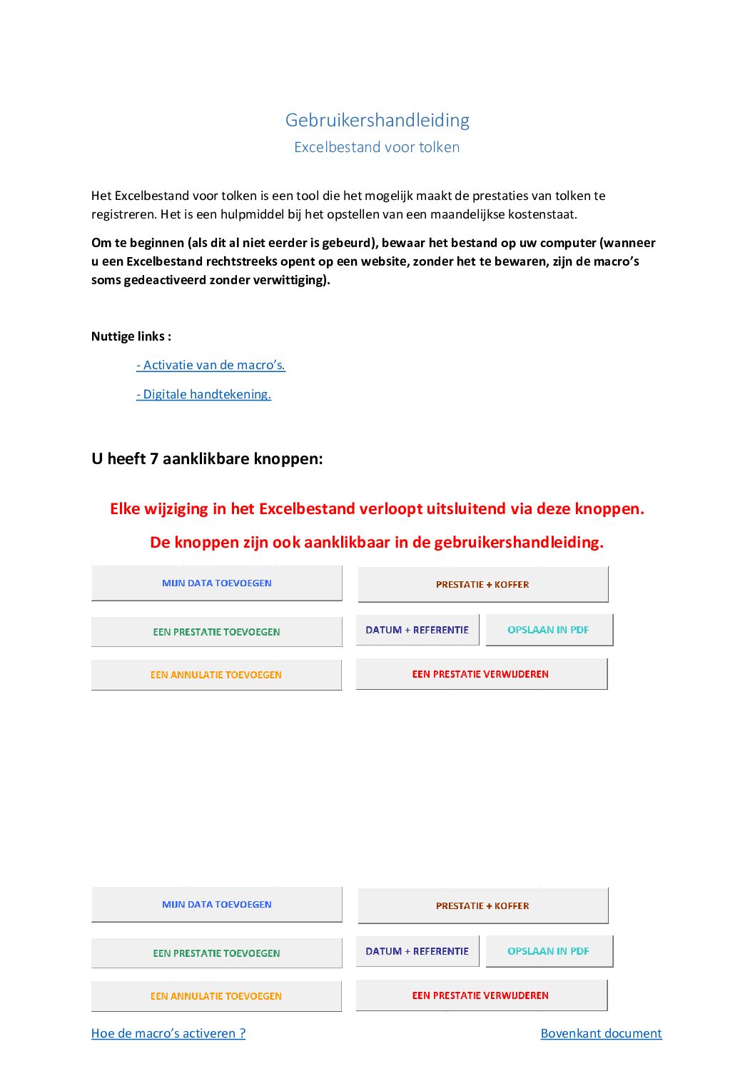 Image de présentation pour le document : Gebruikershandleiding excelbestand tolken